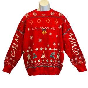 CALMMIND Streetwear Limited Edition Ugly Christmas Sweater Size Large